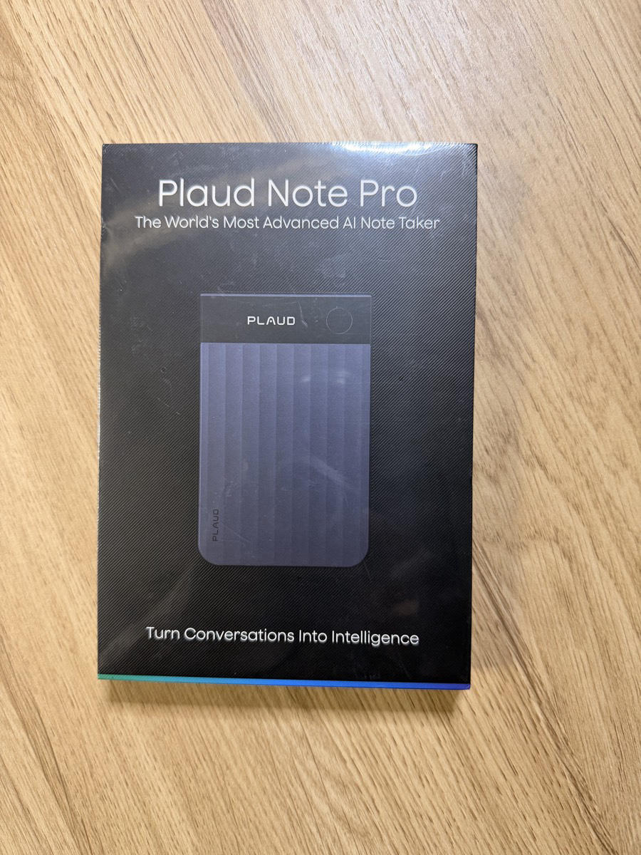 Plaud Note Pro 64GB Black — Factory-Sealed
